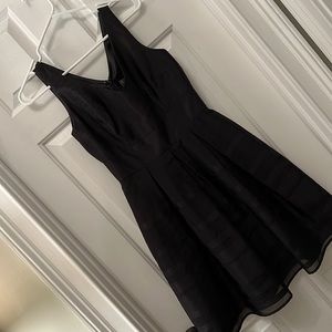 Taylor black cocktail dress size 4